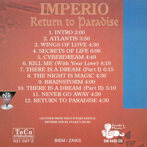 Imperio - Return to Paradise