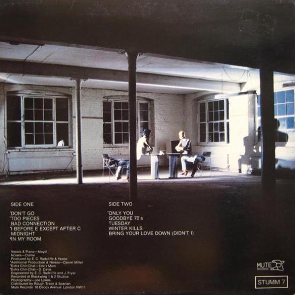 Yazoo – Upstairs At Eric's